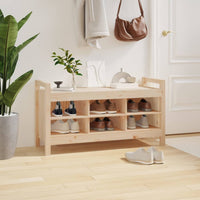 Thumbnail for Flurbank 110x40x60 cm Massivholz Kiefer