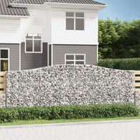 Thumbnail for Gabionen mit Hochbogen 20Stk. 400x30x140/160cm Verzinktes Eisen