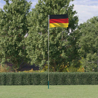 Thumbnail for Flagge Deutschlands mit Mast 5,55 m Aluminium