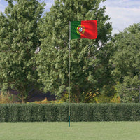 Thumbnail for Flagge Portugals mit Mast 5,55 m Aluminium