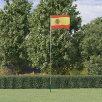 Thumbnail for Flagge Spaniens mit Mast 5,55 m Aluminium