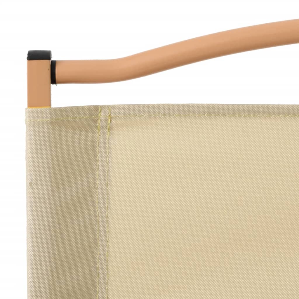 Campingstühle 2 Stk. Beige 54x43x59 cm Oxford-Gewebe