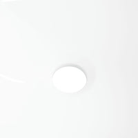 Thumbnail for Waschbecken Weiß 36x15 cm Keramik Rund