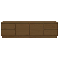 Thumbnail for TV-Schrank Honigbraun 176x37x47,5 cm Massivholz Kiefer