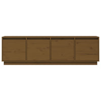 Thumbnail for TV-Schrank Honigbraun 156x37x45 cm Massivholz Kiefer