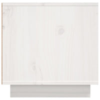 Thumbnail for TV-Schrank Weiß 156x40x40 cm Massivholz Kiefer