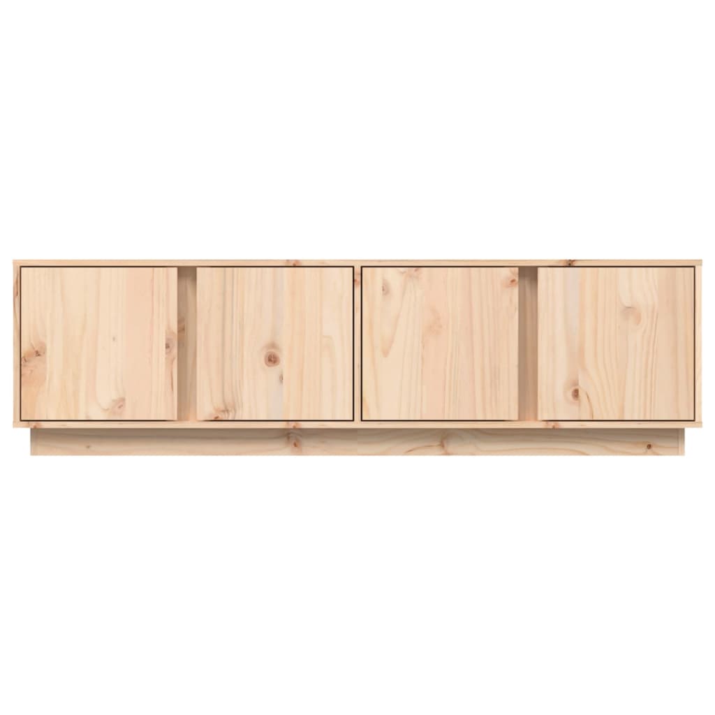 TV-Schrank 140x40x40 cm Massivholz Kiefer