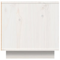 Thumbnail for TV-Schrank Weiß 140x40x40 cm Massivholz Kiefer