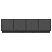 Thumbnail for TV-Schrank Grau 140x40x40 cm Massivholz Kiefer