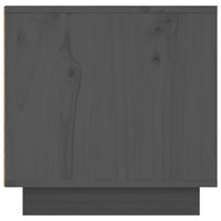 Thumbnail for TV-Schrank Grau 140x40x40 cm Massivholz Kiefer