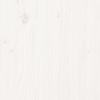 Thumbnail for Schreibtisch Weiß 110x50x75 cm Massivholz Kiefer