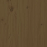 Thumbnail for Schreibtisch Honigbraun 110x50x75 cm Massivholz Kiefer