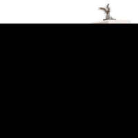 Thumbnail for Schreibtisch Weiß 110x53x117 cm Massivholz Kiefer