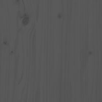 Thumbnail for Schreibtisch Grau 110x53x117 cm Massivholz Kiefer