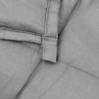 Thumbnail for Gewichtsdecke Grau 155x220 cm 7 kg Stoff