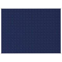 Thumbnail for Gewichtsdecke Blau 150x200 cm 11 kg Stoff