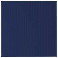 Thumbnail for Gewichtsdecke Blau 200x200 cm 13 kg Stoff