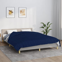 Thumbnail for Gewichtsdecke Blau 200x200 cm 13 kg Stoff