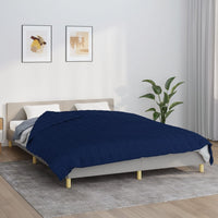 Thumbnail for Gewichtsdecke Blau 200x225 cm 13 kg Stoff