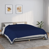 Thumbnail for Gewichtsdecke Blau 235x290 cm 11 kg Stoff