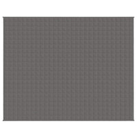 Thumbnail for Gewichtsdecke Grau 235x290 cm 11 kg Stoff