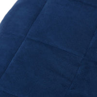 Thumbnail for Gewichtsdecke Blau 138x200 cm 10 kg Stoff