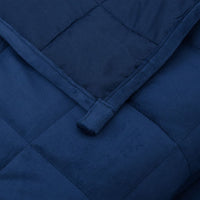 Thumbnail for Gewichtsdecke Blau 155x220 cm 7 kg Stoff