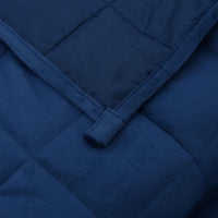 Thumbnail for Gewichtsdecke Blau 200x225 cm 13 kg Stoff