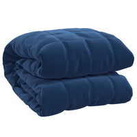 Thumbnail for Gewichtsdecke Blau 220x235 cm 11 kg Stoff