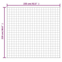 Thumbnail for Gewichtsdecke Blau 220x235 cm 11 kg Stoff