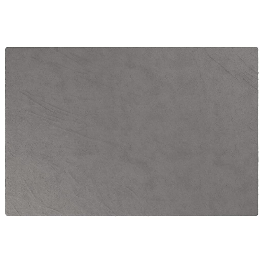 Gewichtsdecke mit Bezug Grau 120x180 cm 9 kg Stoff