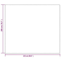 Thumbnail for Gewichtsdecke mit Bezug Grau 200x225 cm 9 kg Stoff