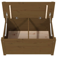 Thumbnail for Sitzbank Honigbraun 80x41x77 cm Massivholz Kiefer