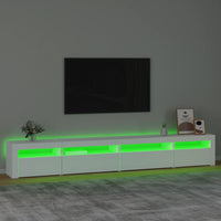 Thumbnail for TV-Schrank mit LED-Leuchten Weiß 270x35x40 cm