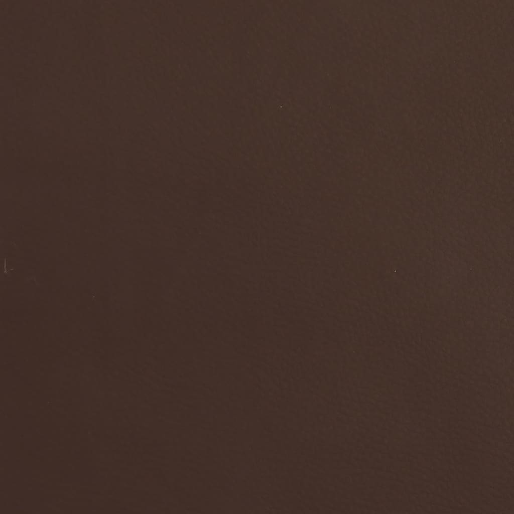 Elektrischer Massagesessel mit Aufstehhilfe Braun Kunstleder