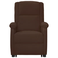 Thumbnail for Elektrischer Massagesessel mit Aufstehhilfe Braun Kunstleder