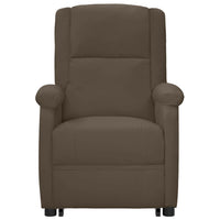 Thumbnail for Elektrischer Massagesessel mit Aufstehhilfe Grau Kunstleder