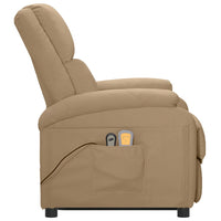 Thumbnail for Massagesessel Elektrisch mit Aufstehhilfe Cappuccino Kunstleder