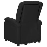 Thumbnail for Relaxsessel mit Aufstehhilfe Schwarz Kunstleder