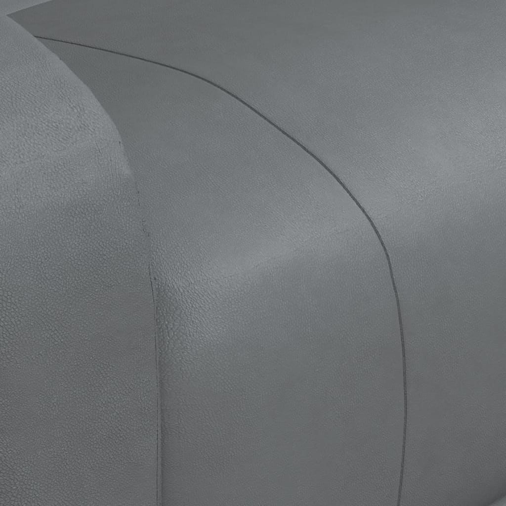 Aufstehsessel Grau Kunstleder