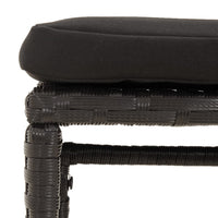 Thumbnail for 6-tlg. Garten-Lounge-Set mit Kissen Schwarz Poly Rattan