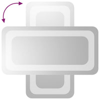 Thumbnail for LED-Badspiegel 20x40 cm