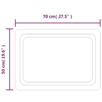 Thumbnail for LED-Badspiegel 50x70 cm