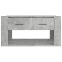 Thumbnail for Couchtisch Betongrau 80x50x40 cm Holzwerkstoff