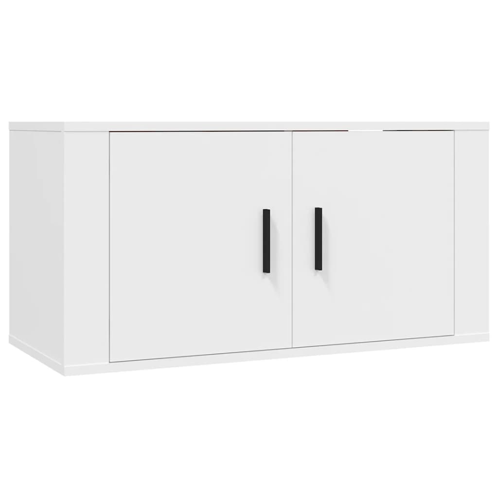 TV-Wandschrank Weiß 80x34,5x40 cm