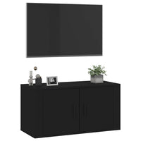 Thumbnail for TV-Wandschrank Schwarz 80x34,5x40 cm
