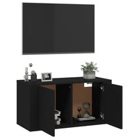 Thumbnail for TV-Wandschrank Schwarz 80x34,5x40 cm