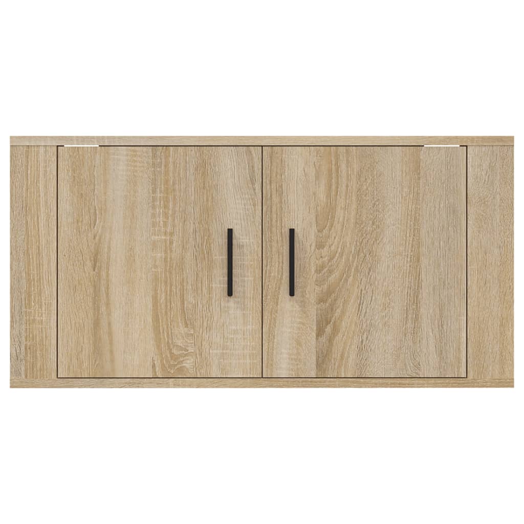 TV-Wandschrank Sonoma-Eiche 80x34,5x40 cm