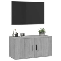 Thumbnail for TV-Wandschrank Grau Sonoma 80x34,5x40 cm