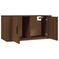 Thumbnail for TV-Wandschrank Braun Eichen-Optik 80x34,5x40 cm